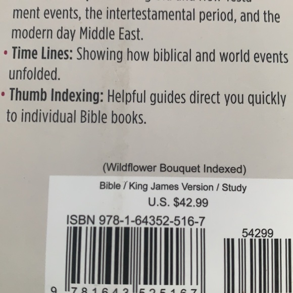 KJV Study Bible NWT beautiful - Picture 7 of 7